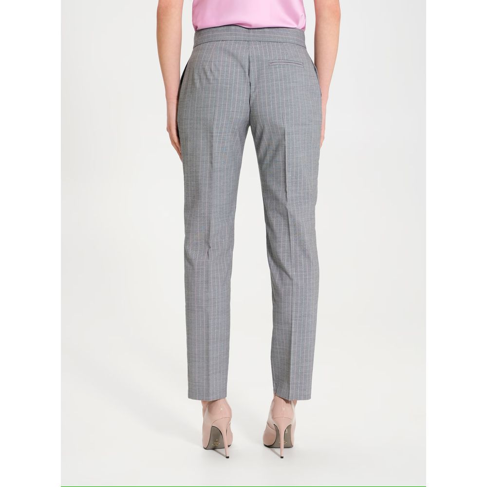 Rinascimento Multicolor Polyester Cigarette Pants
