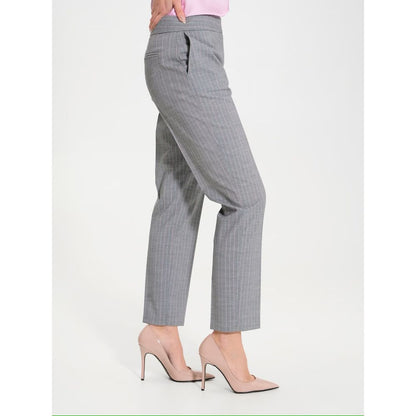 Rinascimento Multicolor Polyester Cigarette Pants