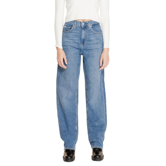 Calvin Klein Jeans Blue Cotton Jeans