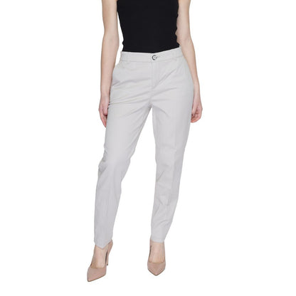 Street One Beige Cotton Pant