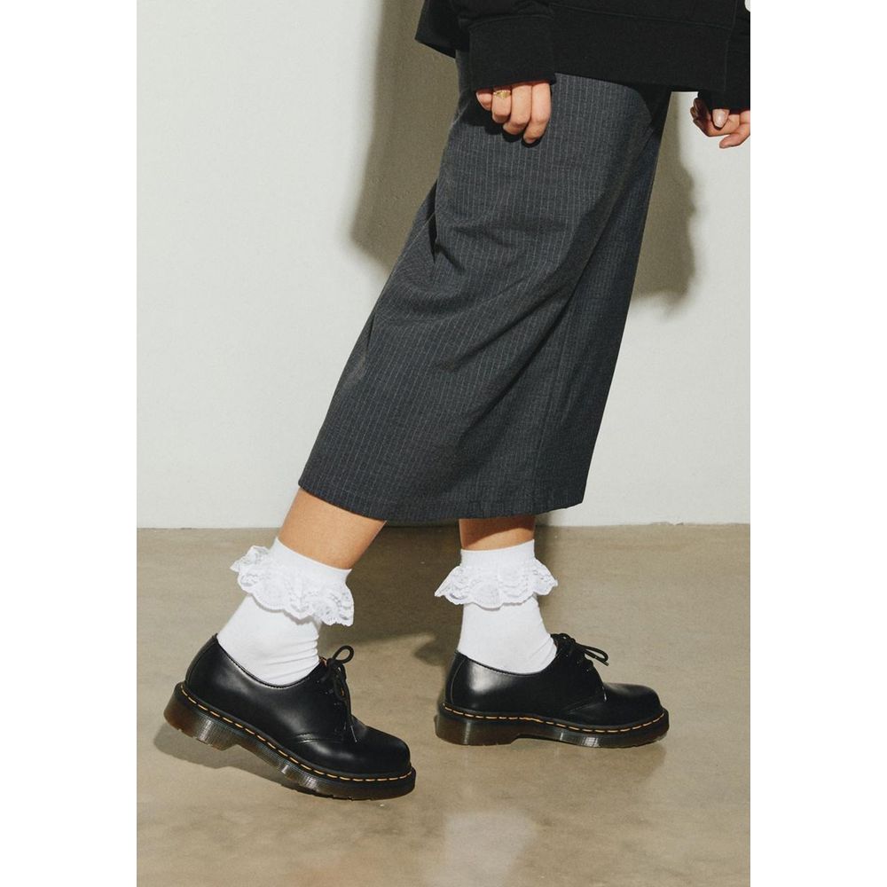 Dr. Martens White Polyester Women's Socks