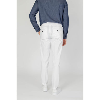 Antony Morato Cream Cotton Slim Fit Chino Pants