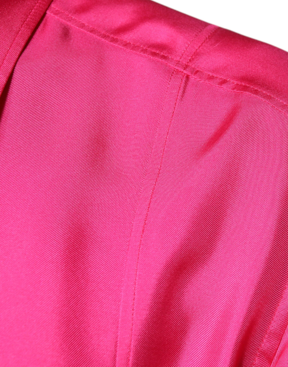 Dolce & Gabbana Men's Regular Fit Long-Sleeve Silk Shirt - Pink