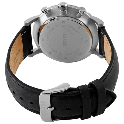 Cluse CW0101502001 Black Leather Watch