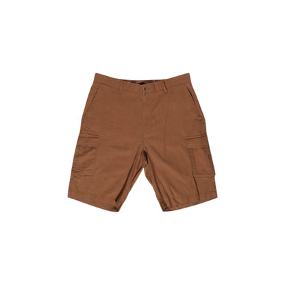 Hamaki-Ho Brown Linen Cargo Shorts