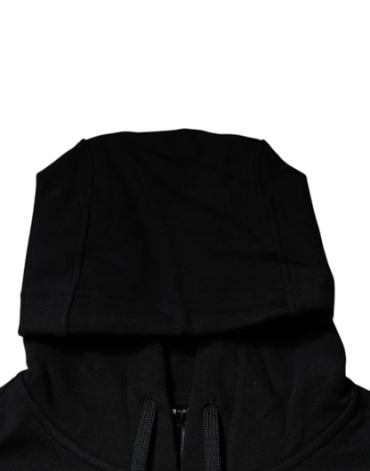 Versace Medusa Men's Cotton Sweatshirt Hoodie - Black Gold