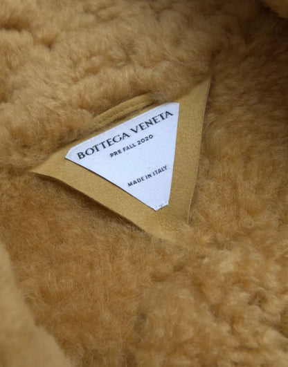 Bottega Veneta Men's Sheep Shearling & Wool Jacket - Yellow