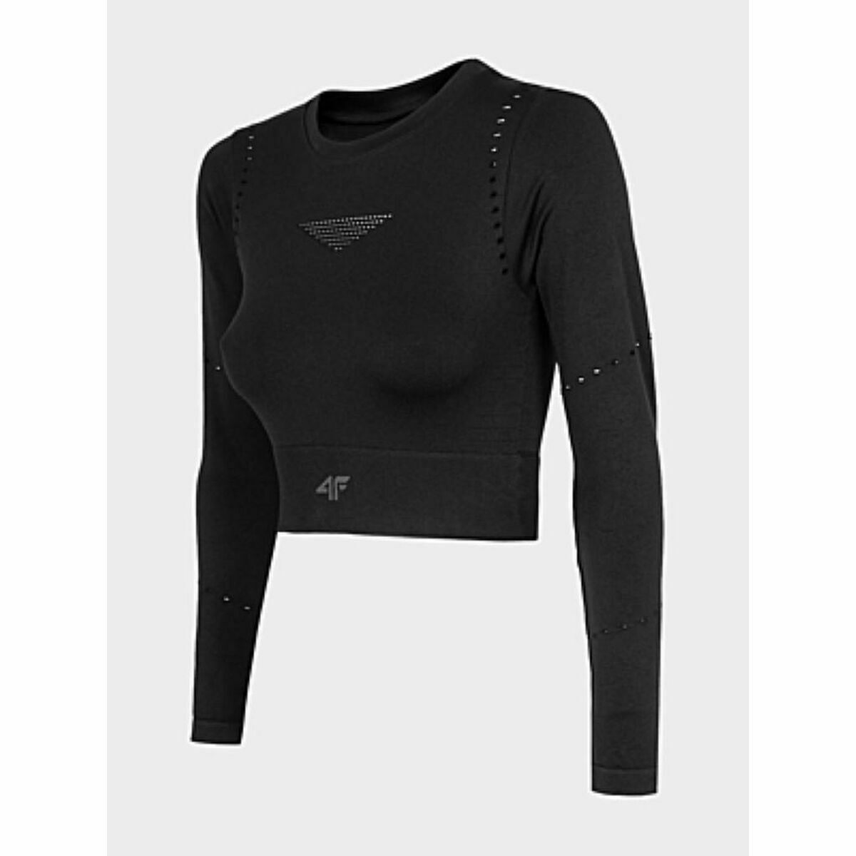 Women’s Short Sleeve T-Shirt PURE FORCE H4Z22 TSDLF010  4F Black M/L