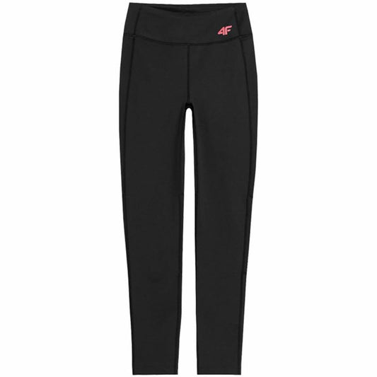 Trousers 4F Quick-Drying Black Lady