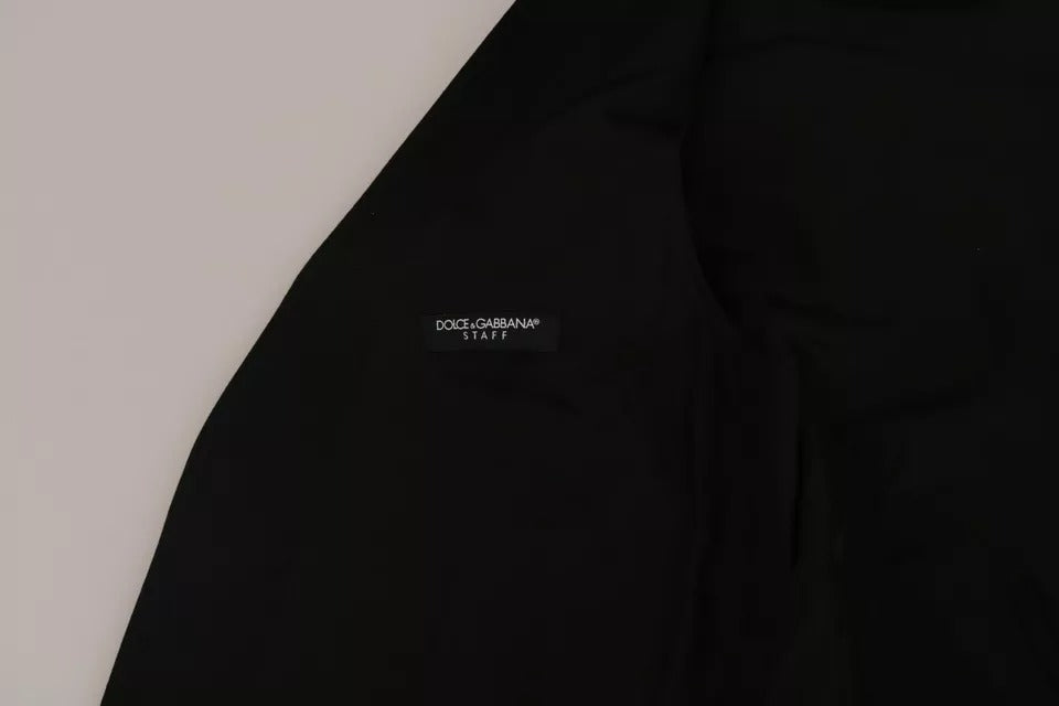 Dolce & Gabbana Men's Wool Vest - Black