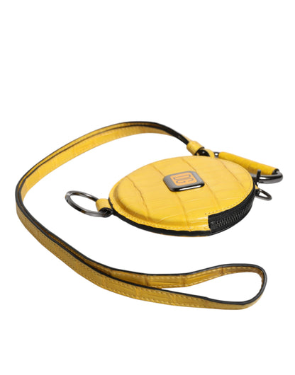 Dolce & Gabbana Calf Leather Wallet - Yellow