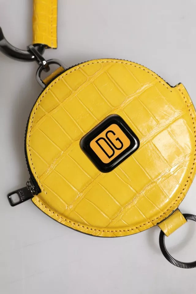 Dolce & Gabbana Calf Leather Wallet - Yellow