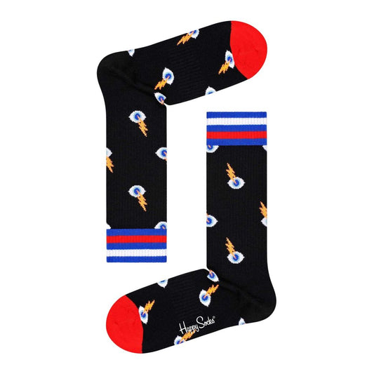 Happy Socks Black Cotton Women's Socks