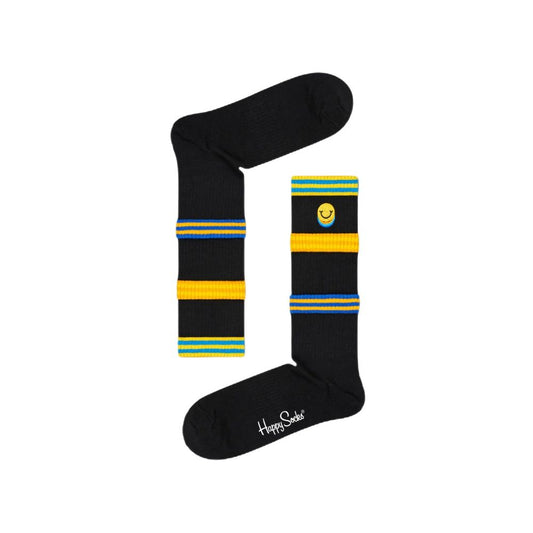 Happy Socks Black Cotton Women's Socks