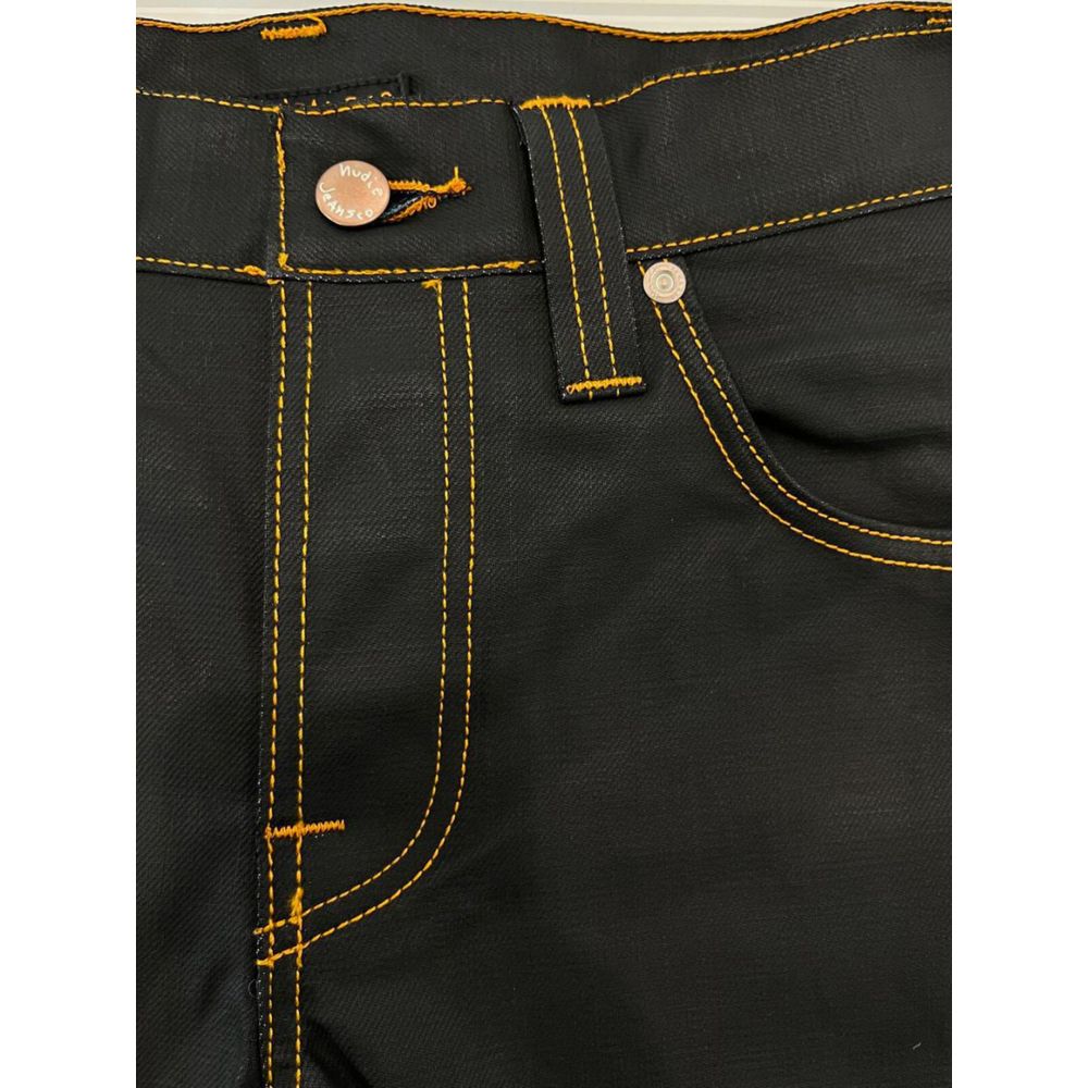 Nudie Jeans Men's Denim Cotton Jeans - Black