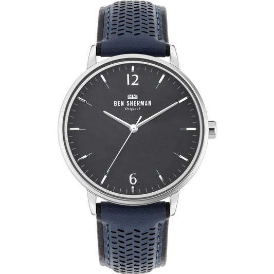 Ben Sherman Blue Leather WB038U Men's Watch