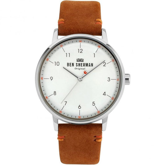 Ben Sherman Brown Fabric WB043T Men's Watch