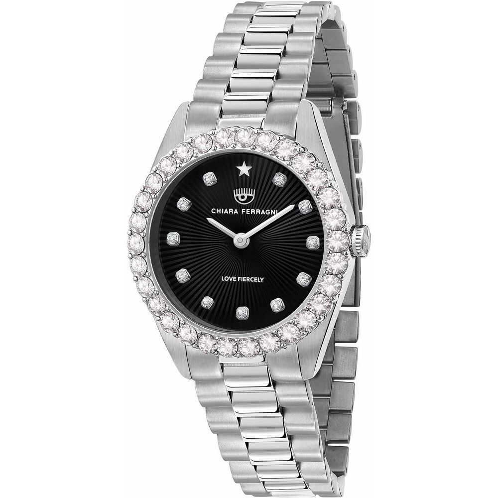 Chiara Ferragni Silver Stainless Steel R1953100510 Ladies Watch