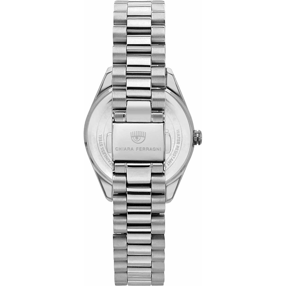 Chiara Ferragni Silver Stainless Steel R1953100510 Ladies Watch