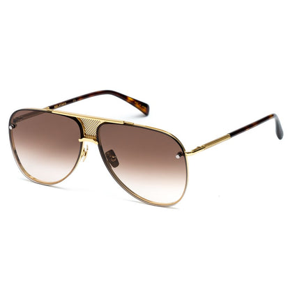 Belstaff BECKINGTONSHINYNEGRO Gold Men's Sunglasses with Polarized Lens