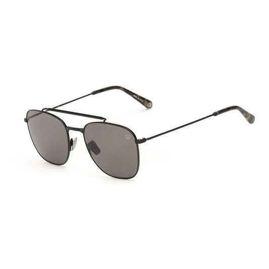 Belstaff BECKFORDNEGROBETAFRAMEW Black Unisex Sunglasses with Polarized Lens
