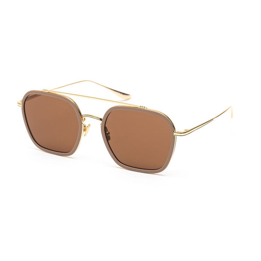 Belstaff MERRICKIIBEIGEW Gold Men's Sunglasses with Polarized Lens