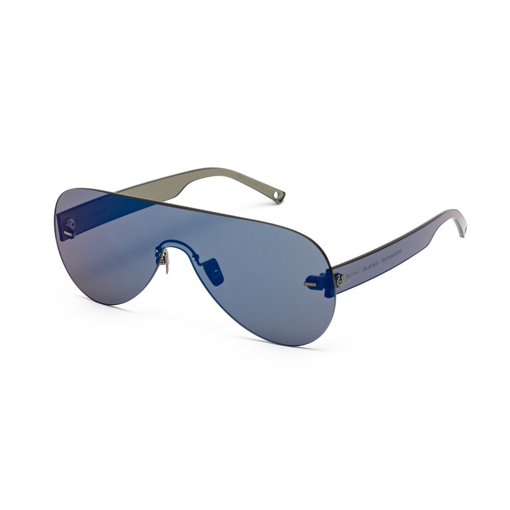 Belstaff SPEEDMASTERGUNAZUL Gray Unisex Sunglasses with Polarized Lens