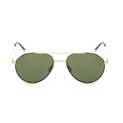 Belstaff ROADMASTERDORADONEGROW Gold Unisex Sunglasses with Polarized Lens