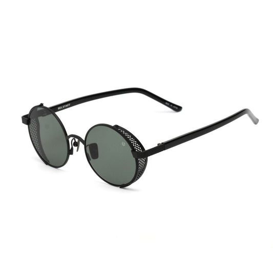 Belstaff TROPHYIINEGROW Black Unisex Sunglasses with Polarized Lens