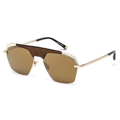 Belstaff MAXFORDDORADOTANW Gold Men's Sunglasses with Polarized Lens