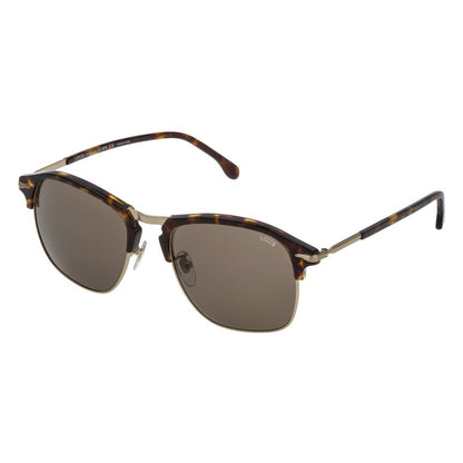 Lozza SL2292M08FT Havana & Gold Men's Sunglasses with Polarized Lens