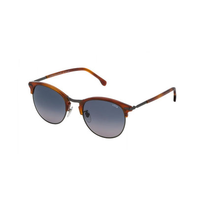 Lozza SL2293M627Y Brown Unisex Sunglasses with Gradient Polarized Lens