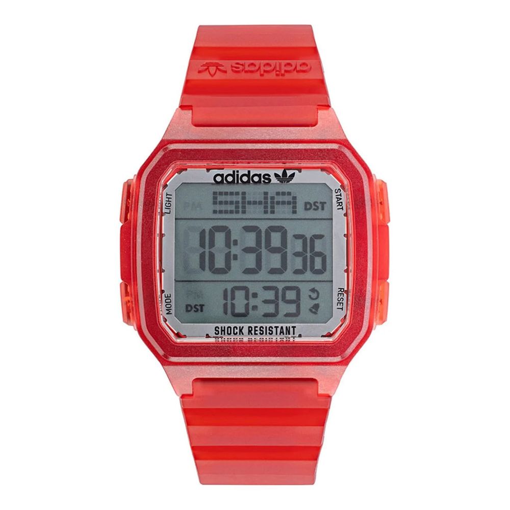 Adidas Red Resin AOST22051 Ladies Watch