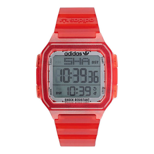 Adidas Red Resin AOST22051 Ladies Watch