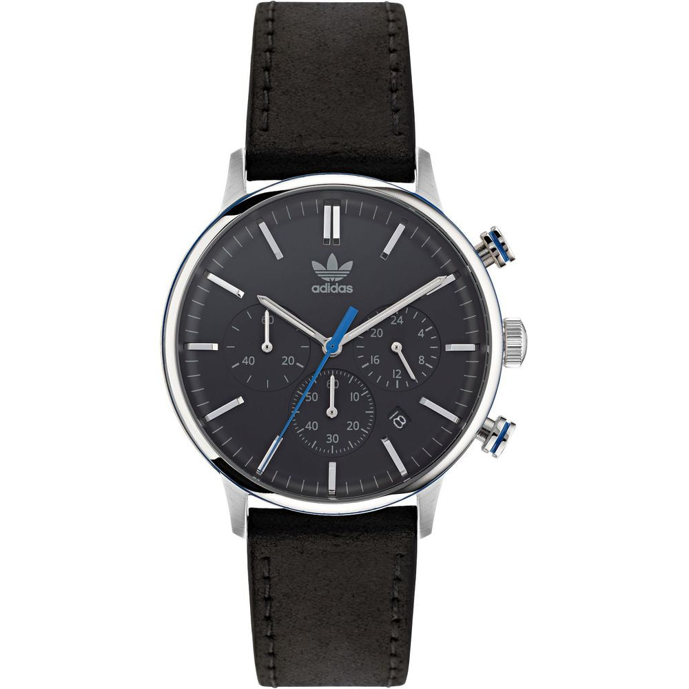 Adidas AOSY22013 Black Leather Watch