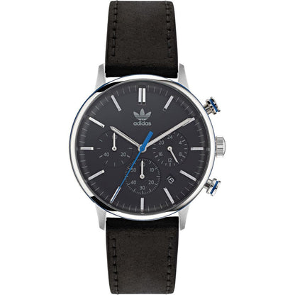Adidas AOSY22013 Black Leather Watch