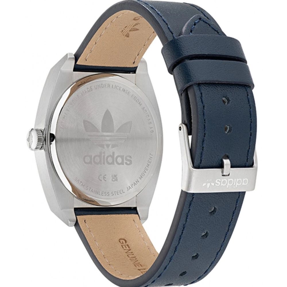 Adidas Blue Leather AOSY22030 Men's Watch