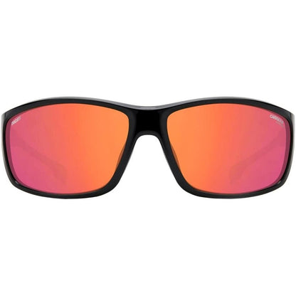 Carrera CARDUC002SOIT Black Men's Sunglasses with Polarized Lens
