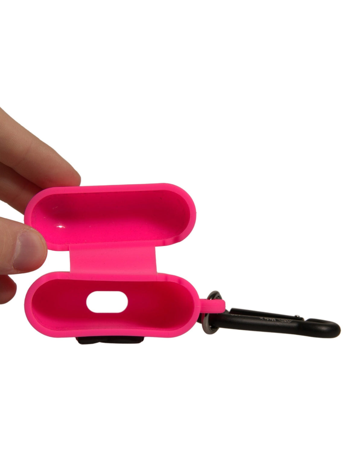 Dolce & Gabbana Rubber & Silicone Earbuds Carrying Case - Pink