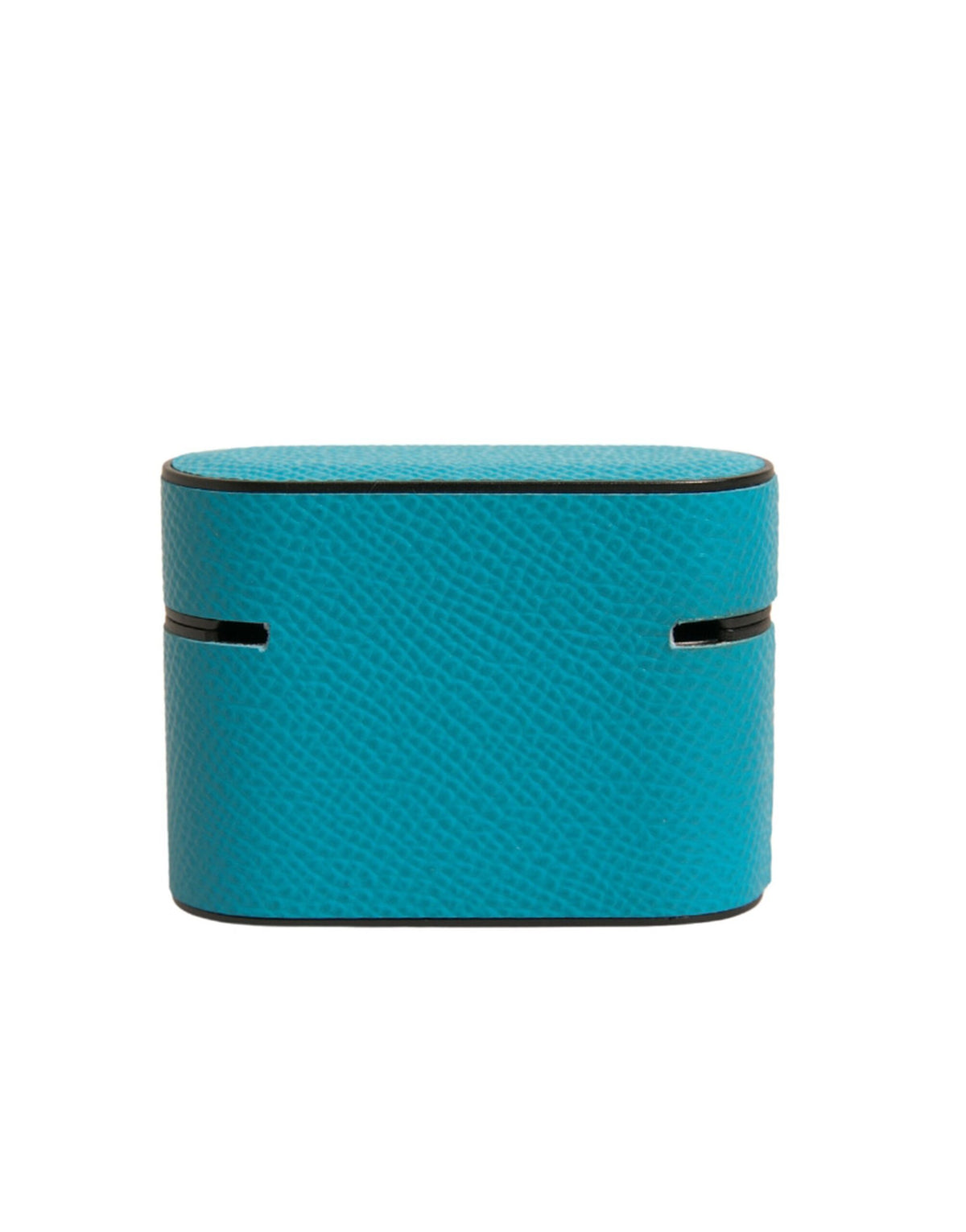 Dolce & Gabbana Leather & Metal Earbuds Carrying Case - Green