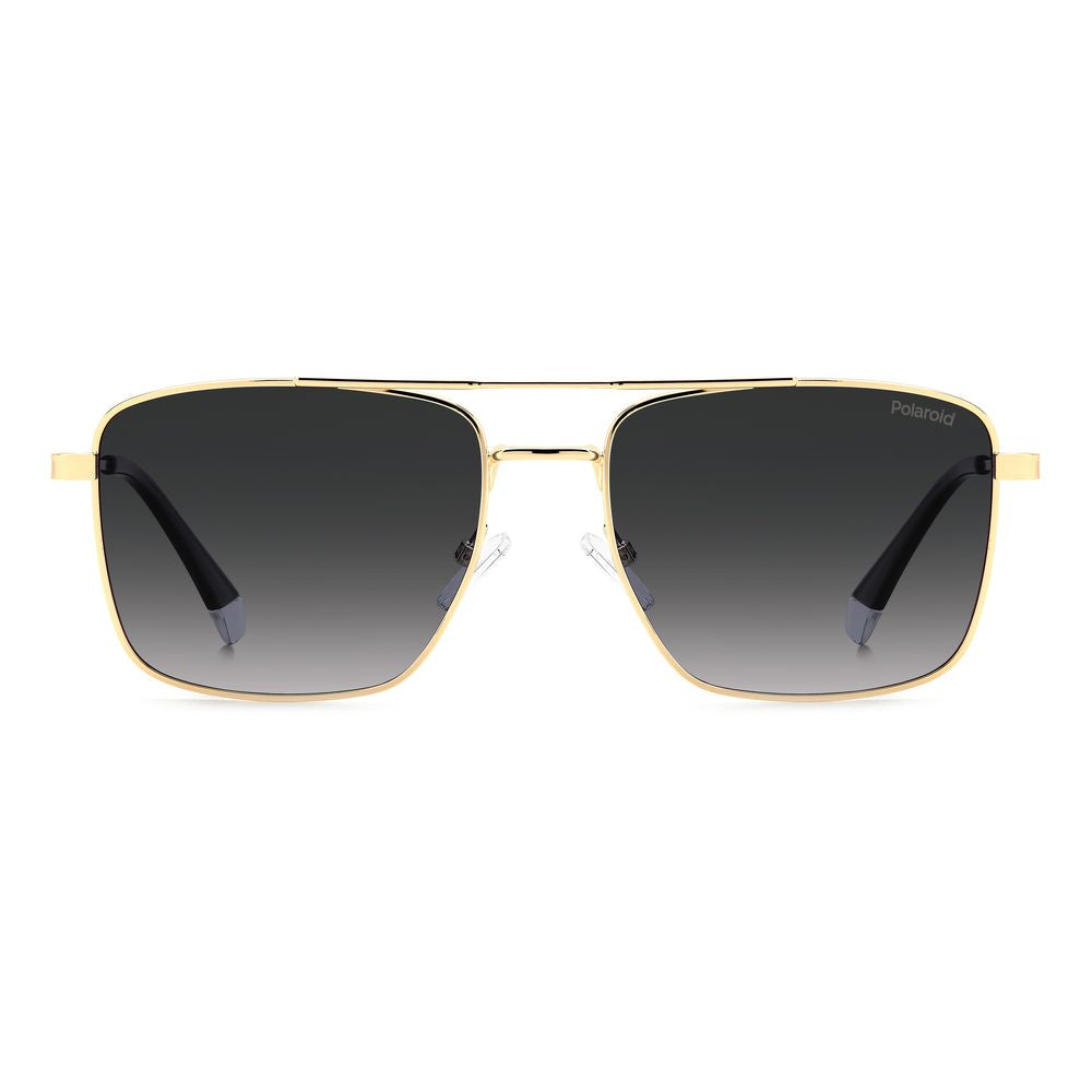 Polaroid PLD4134SXJ5GWJ Gold Men's Sunglasses with Polarized Lens