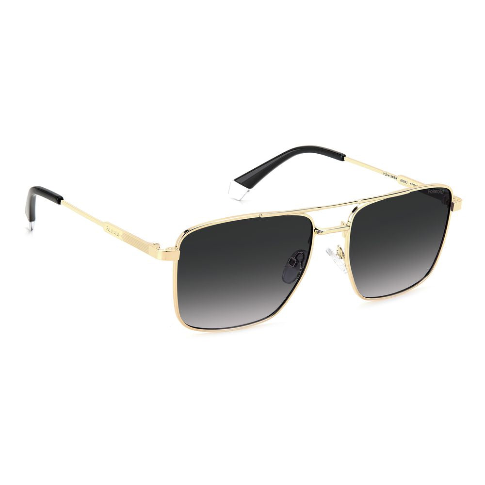 Polaroid PLD4134SXJ5GWJ Gold Men's Sunglasses with Polarized Lens