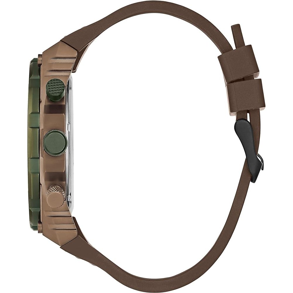 Guess Brown Synthetic GW0326G2 Men's Watch
