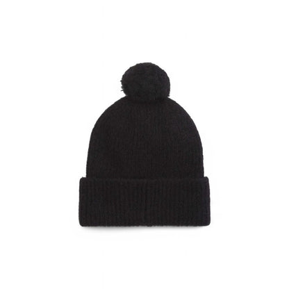 Calvin Klein Black Alpaca Leather Hat