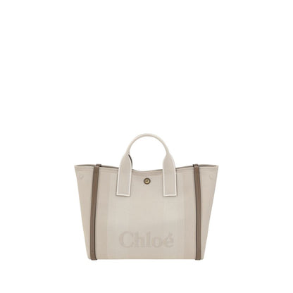 Chloé Beige Carry Handbag