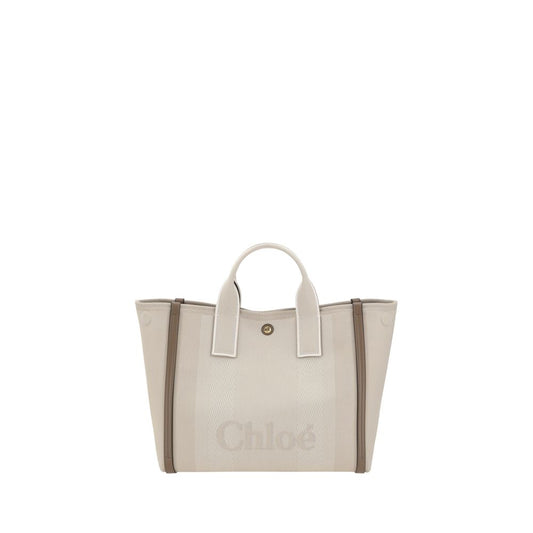 Chloé Beige Carry Handbag