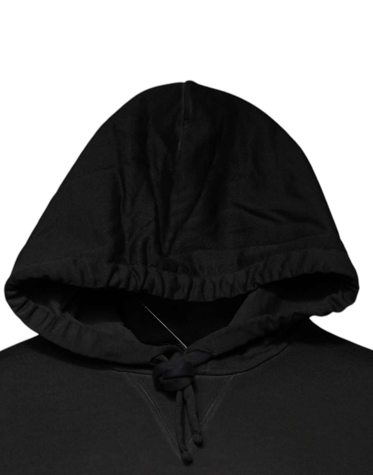 Dolce & Gabbana Men's Regular Fit Cotton Sweatshirt Hoodie - Black