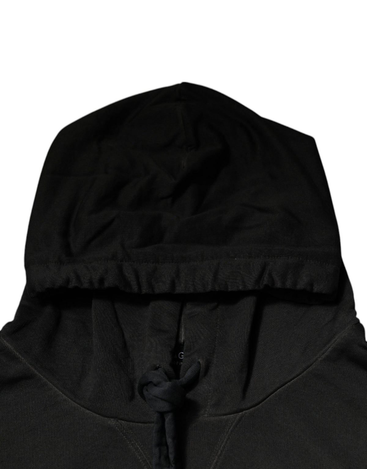 Dolce & Gabbana Men's Regular Fit Cotton Sweatshirt Hoodie - Black