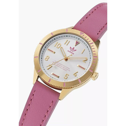 Adidas Multicolor Leather AOFH22509 Ladies Watch