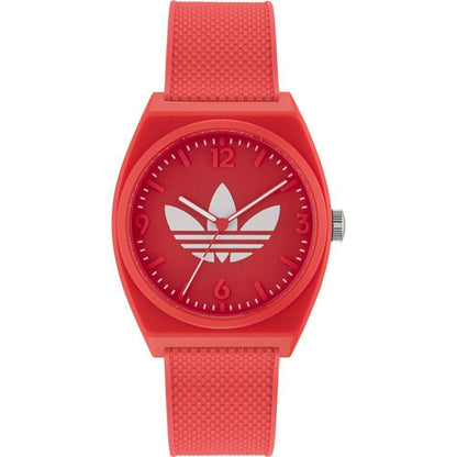 Adidas Red Silicone AOST23051 Watch